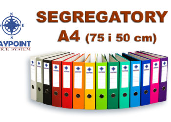 Segregatory w 12 kolorach WAYPOINT A4/75 i A4/50