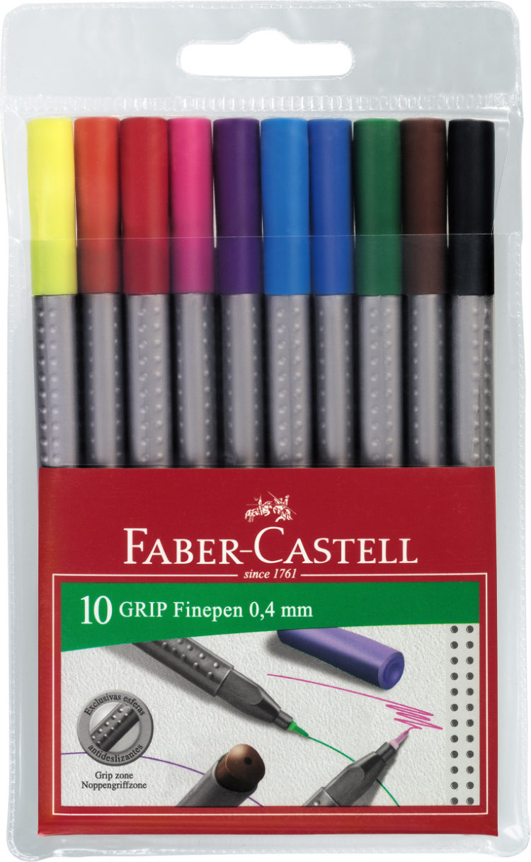 Cienkopisy GRIP Faber-Castell