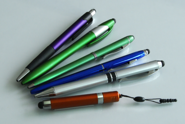 Długopisy z touch penem