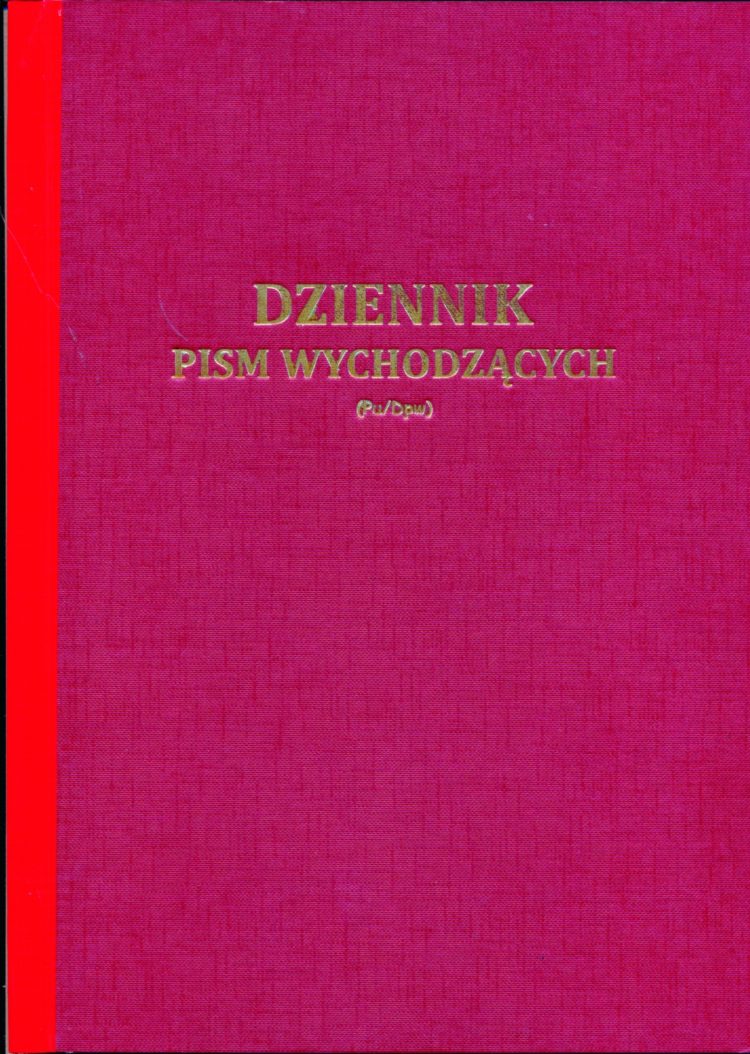 Dziennik pism wychodzących Pu/Dpw-1