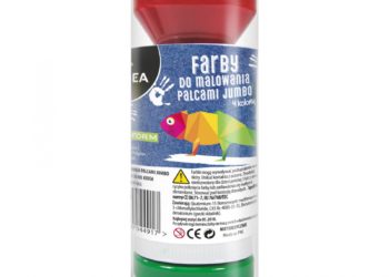Farby do malowania palcami jumbo KIDEA