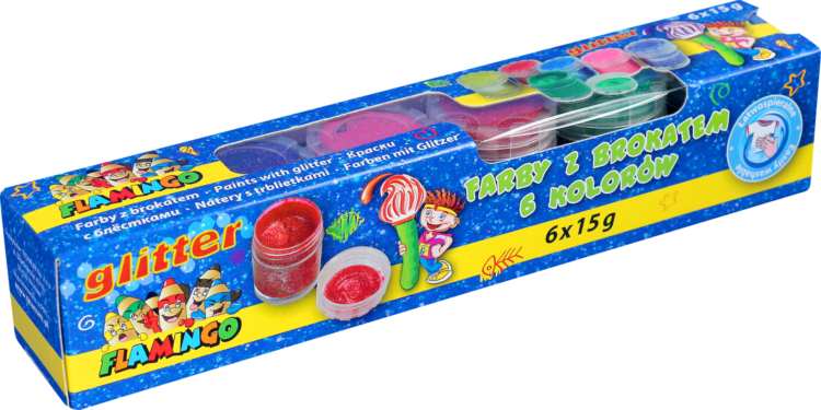 FARBY NEONOWE I BROKATOWE  FLAMINGO