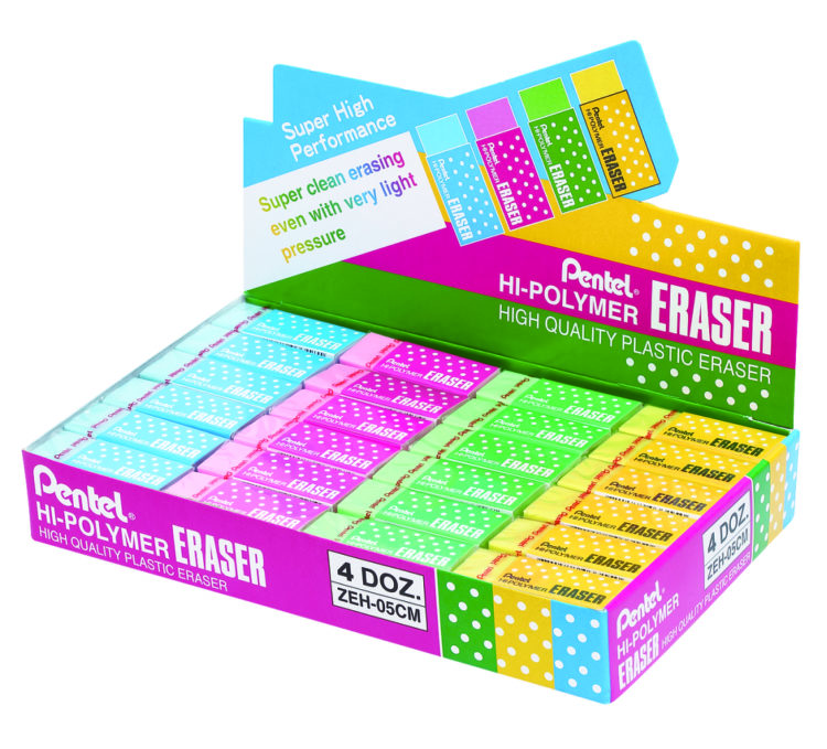 Gumka kolorowa ZEH05CM