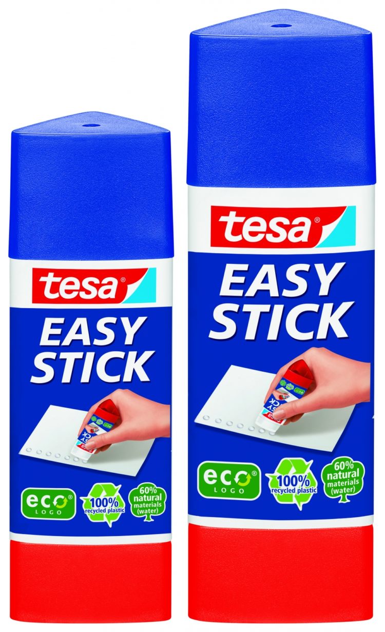 Klej w sztyfcie Tesa EcoLogo trójkątny