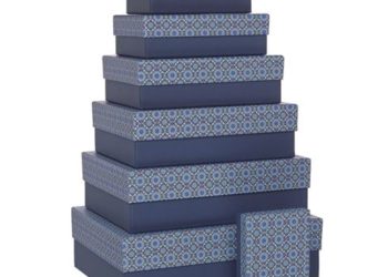 Komplet pudełek ozdobnych