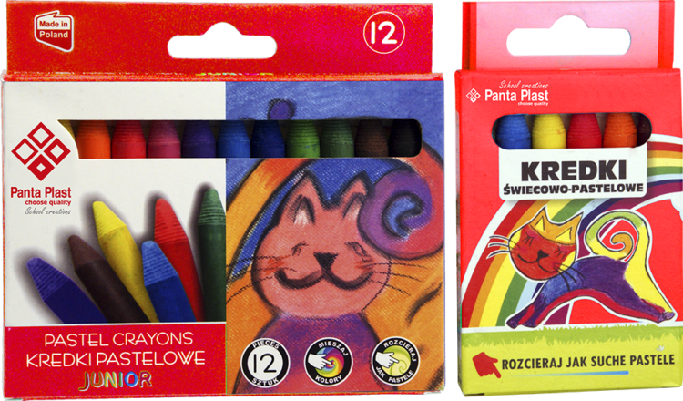 Kredki świecowo-pastelowe