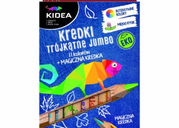 Kredki trójkątne grube EKO KIDEA
