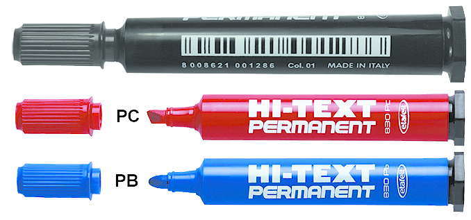 Markery permanentne stojące 830PC/PB Fibracolor