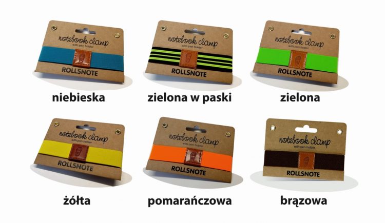 Opaska Rollsnote – opaska do notesu