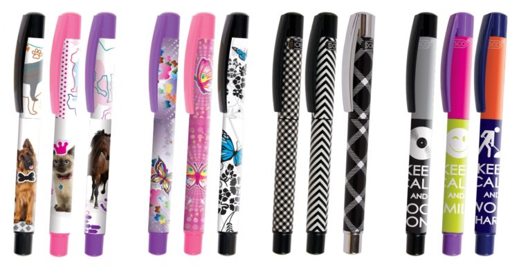 Pióra wieczne i pióra kulkowe na naboje College 11