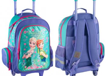 Plecak na kółkach Paso z licencją „Kraina lodu”