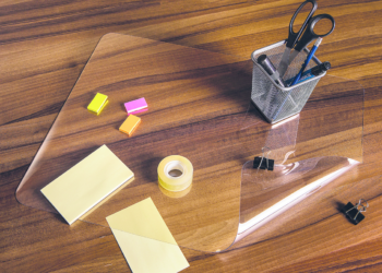 Podkład na biurko przezroczysty