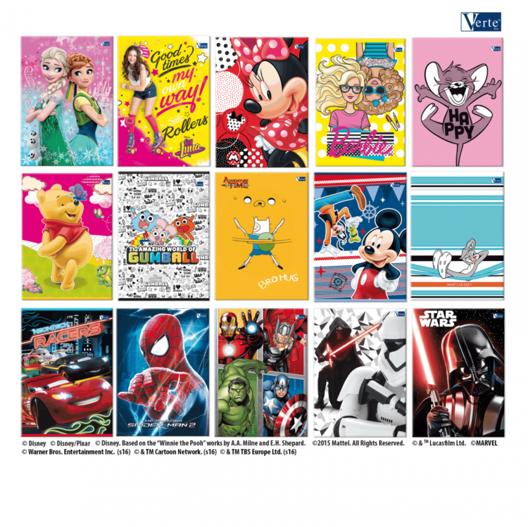 Zeszyty licencyjne Verte