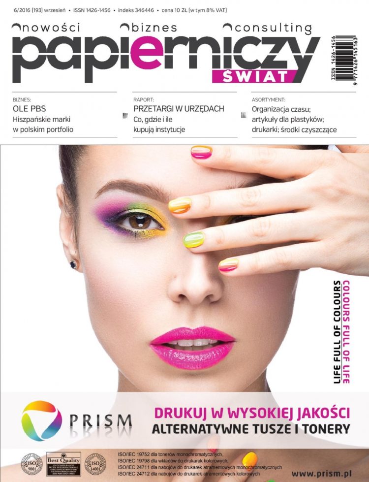 Zapraszamy do lektury numeru 6/2016 Papierniczego Świata!