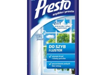 PRESTO Chusteczki czyszczące szyby i lustra