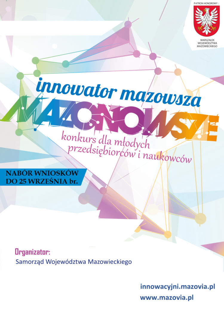 Trwa IX edycja Konkursu Innowator Mazowsza