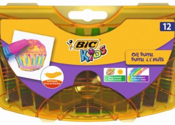 Pastele olejne BIC w nowych plastikowych opakowaniach