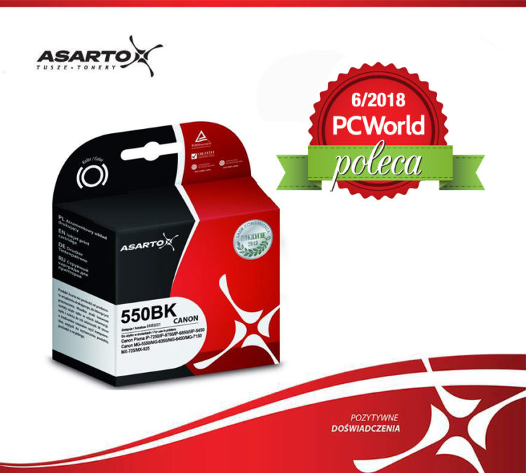 Wyróżnienie PC World poleca 2018 dla Asarto