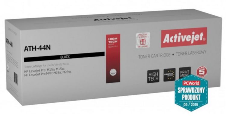 Toner Activejet rekomendowany przez PCWorld