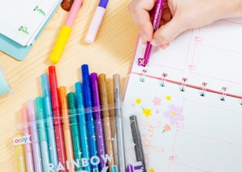 ooly-Flamastry z Brokatem, Rainbow Sparkle Glitter Markers