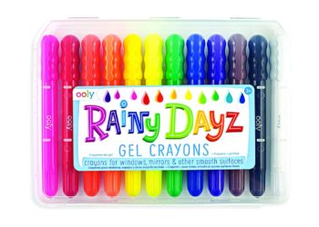 ooly-Żelowe Kredki Do Malowania Na Szkle, Kredki na deszczowe dni Rainy Dayz (133-48)