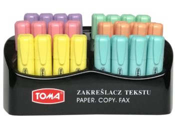 Toma – zakreślacze tekstu MISTRAL PASTEL