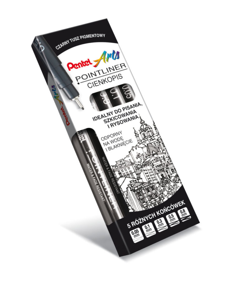 Pentel- S20P- Cienkopis POINTLINER