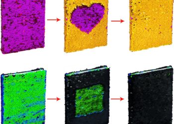 GRAND-  Notatnik z cekinami