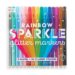 Flamastry z Brokatem, Rainbow Sparkle Glitter Markers  (130-063)
