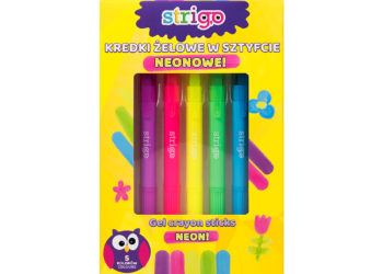 STRIGO – KREDKI ŻELOWE NEONOWE