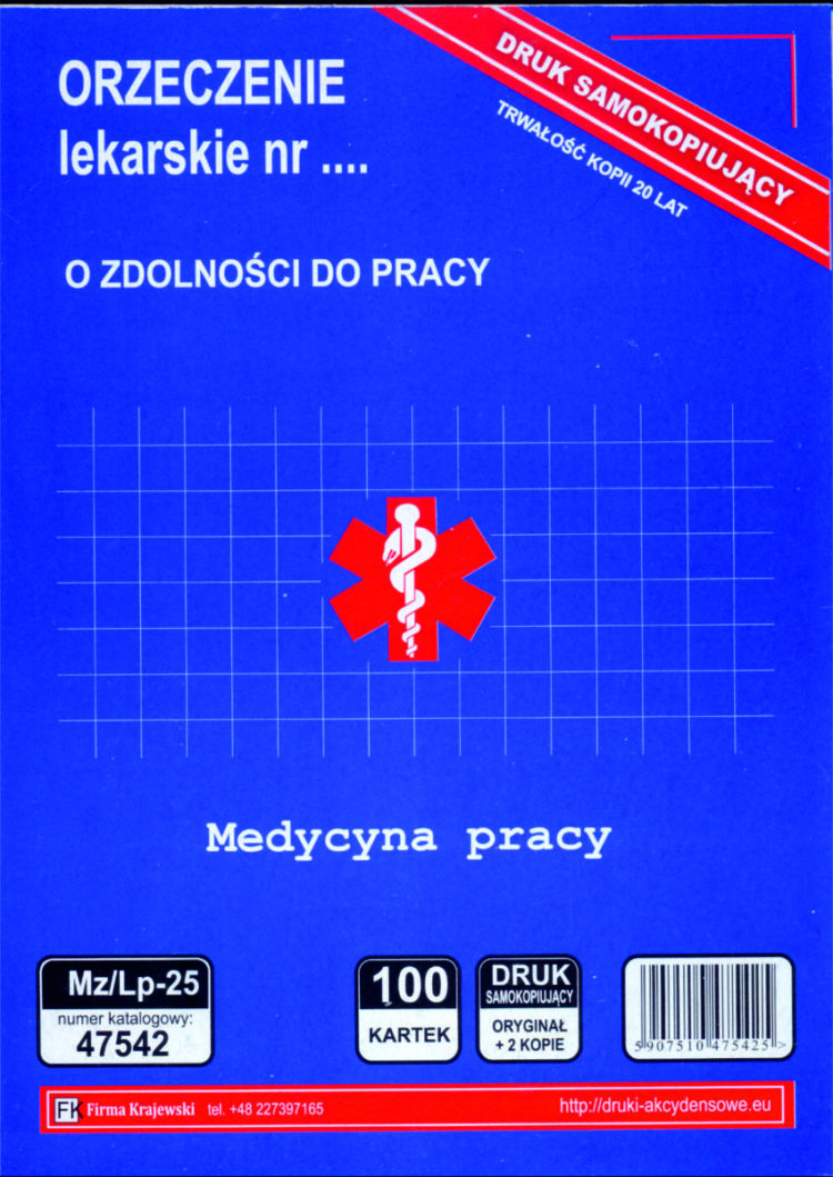 ORZECZENIA LEKARSKIE