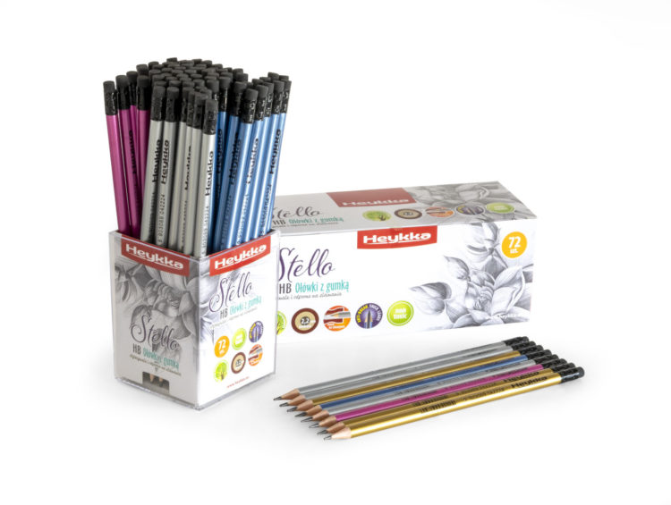 Heykka – Ołówki metaliczne Stello