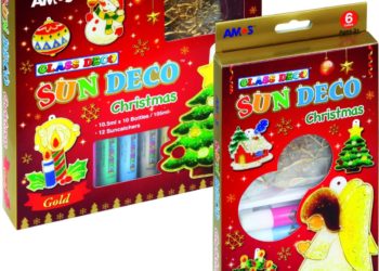 Farby witrażowe Glass Deco AMOS Christmas