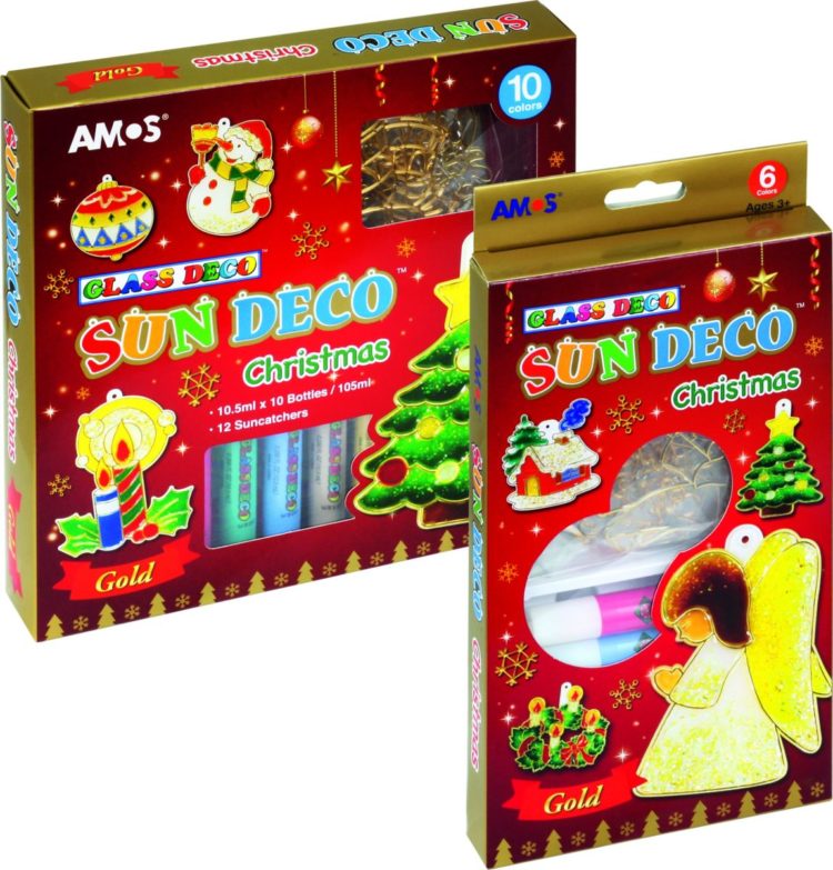 Farby witrażowe Glass Deco AMOS Christmas