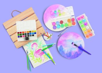 Okrągły Blok Do Malowania Akwarelami Chroma Blends