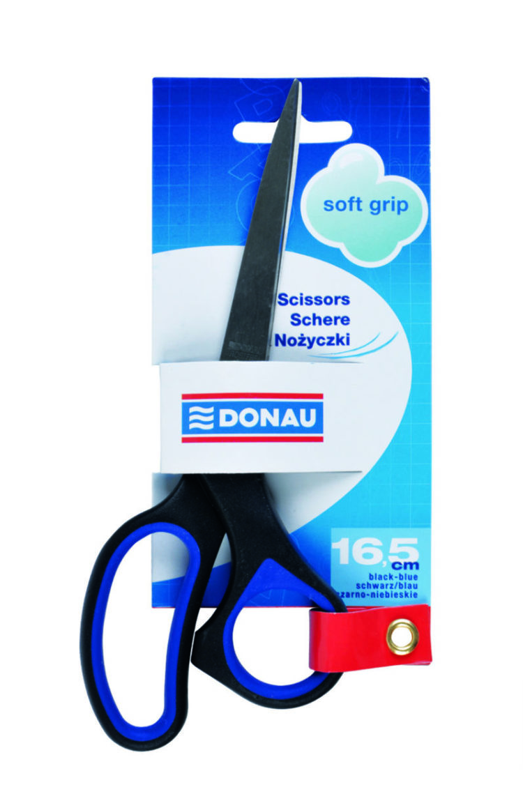 Nożyczki biurowe DONAU Soft Grip