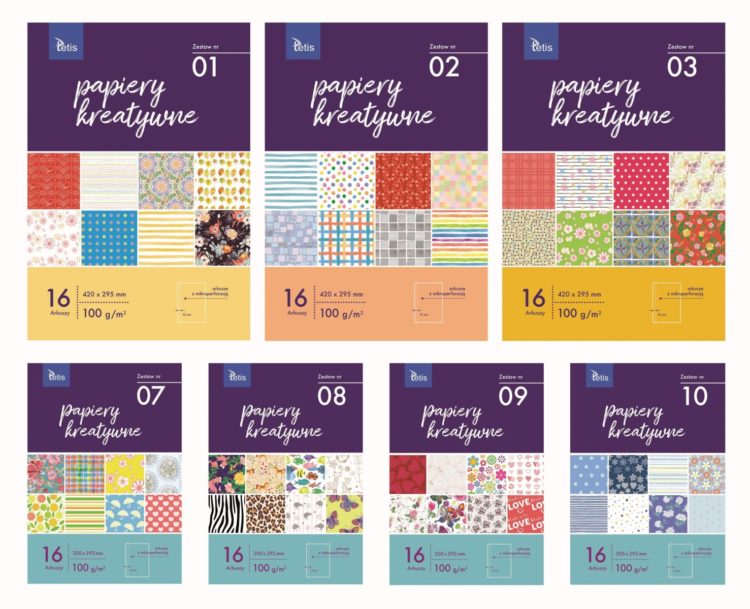 PAPIERY KREATYWNE – KB030 i KB031