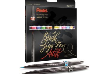 ZESTAW PRECYZYJNYCH PĘDZELKÓW DO KALIGRAFII I LITERNICTWA SESF30