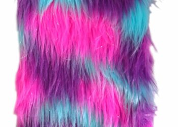 NOTATANIK Pluszowy Kolorowe Futro