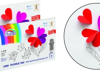 Blok techniczny kolorowy FIORELLO