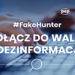 Projekt #FakeHunter: wezwanie do walki z dezinformacją o SARS-CoV-2