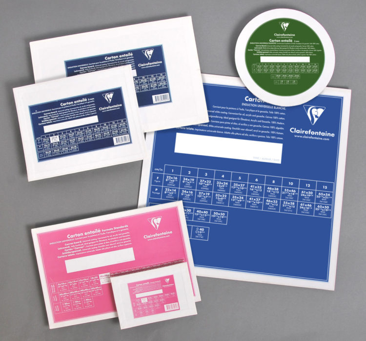 Podobrazia płytowe bawełniane