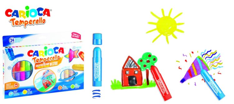 Farby w sztyfcie TEMPERELLO