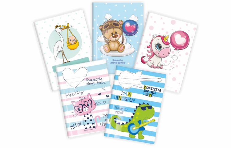 Okładka na książeczkę zdrowia dziecka