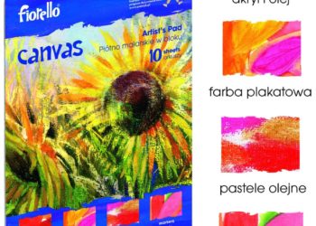 Płótno malarskie w bloku