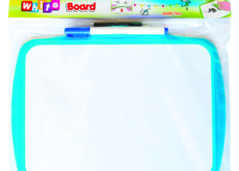 Tablica suchościeralna dla dzieci marki KEYROAD, z markerem, mix kolorów