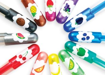 Pachnące Długopisy Żelowe z Brokatem Yummy Yummy 2.0 (132-105)