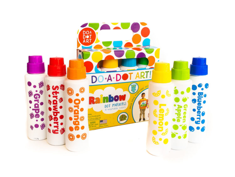 Duże Flamastry Kropkowe