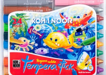 TEMPERA STICK kredki woskowe wykręcane dla dzieci