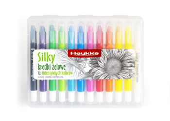 Kredki żelowe Heykka Silky
